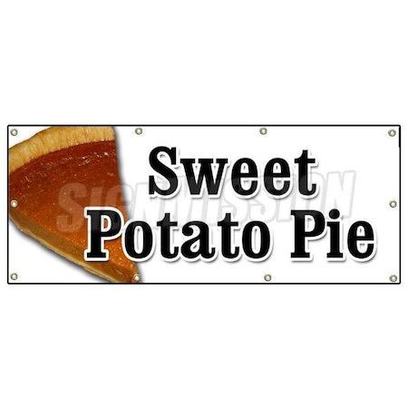 Signmission SWEET POTATO PIE BANNER SIGN pie sweet southern bakery baker B-96 Sweet Potato Pie